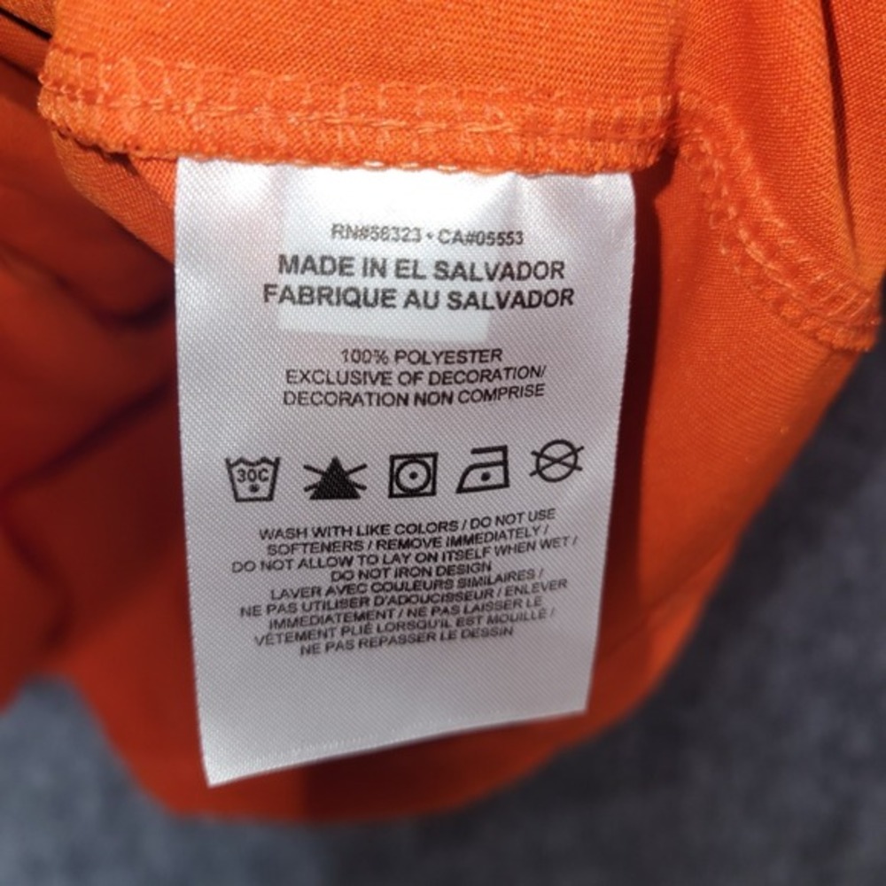 NWT Nike Men's Large L Rush Orange Legend Tee 727982-888 Performance Gym Shirt‎ - Picture 6 of 11